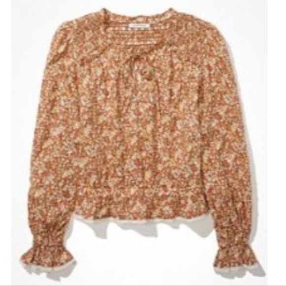 Floral American eagle top - Picture 2 of 5